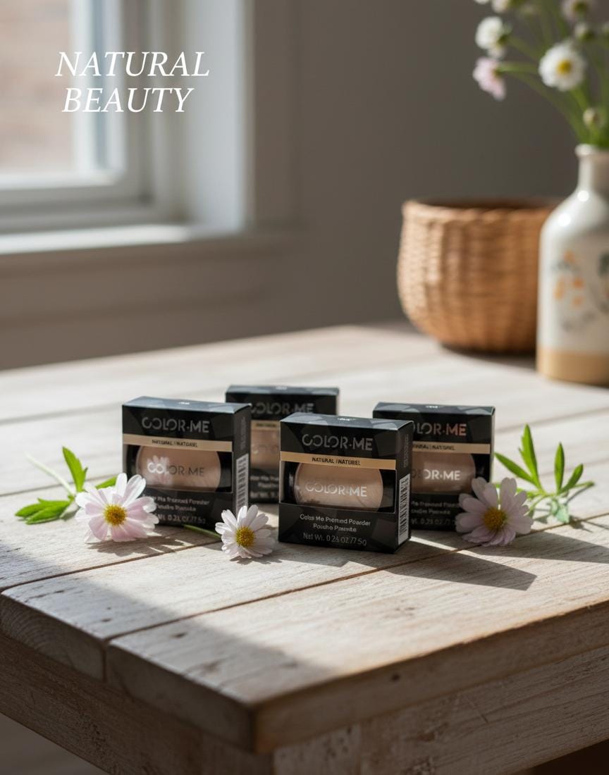Color Me Natural Pressed Powder – Smooth & Flawless Finish