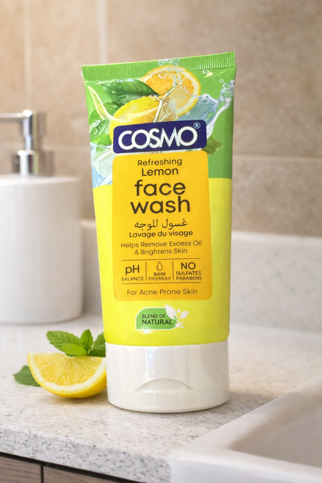 COSMO-Refreshing lemon Face wash