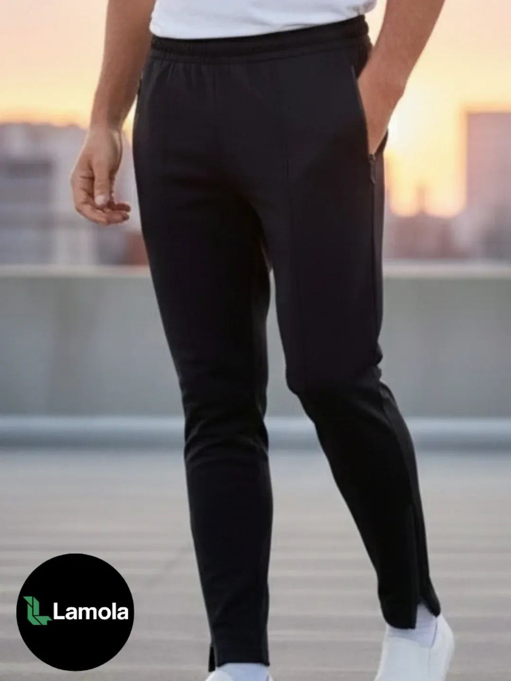 Slim-Fit Joggers – Sleek Black
