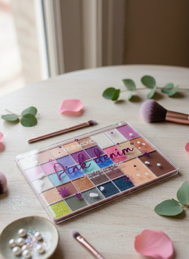 Pink Denim Palette 🌸