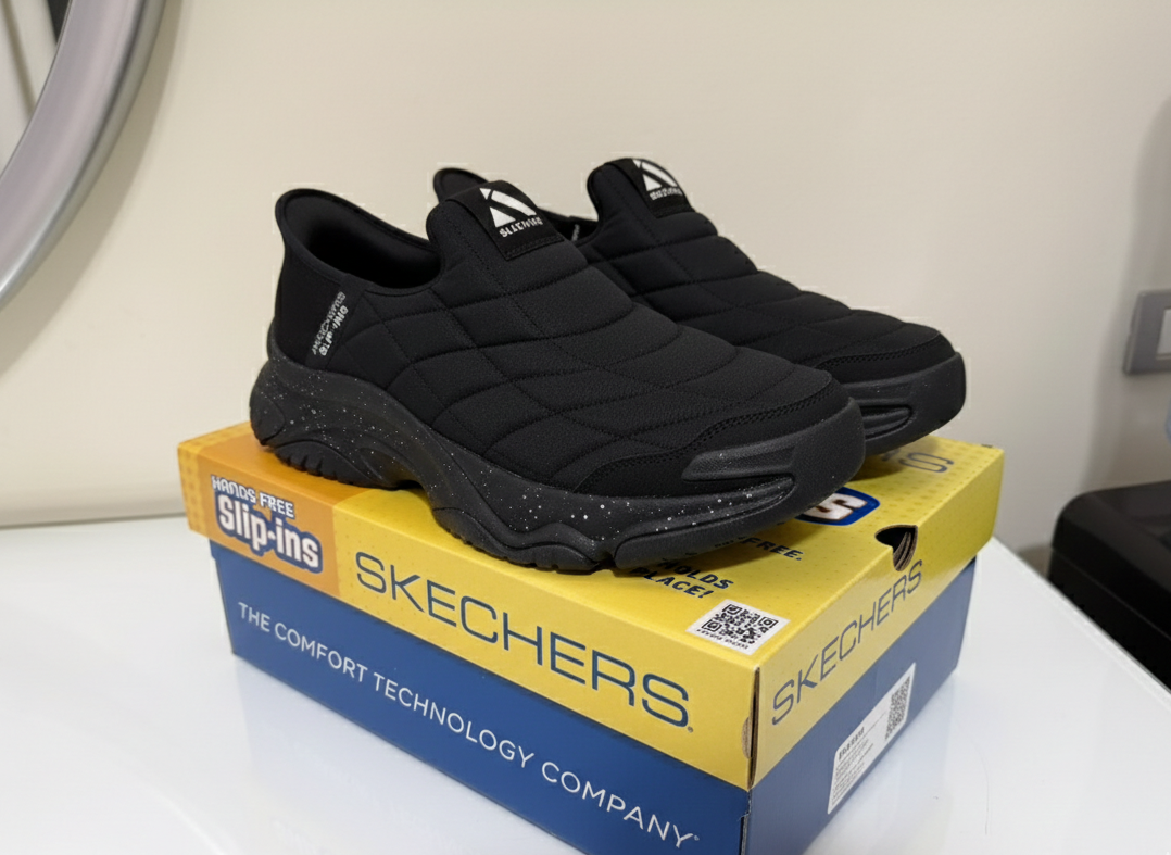 The Black Stealth Slip-On