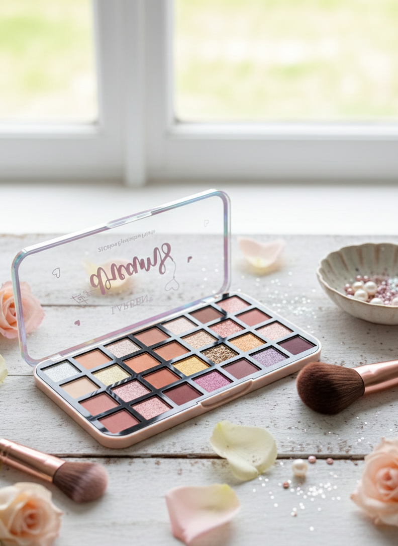 Pink & nude Eye shadows