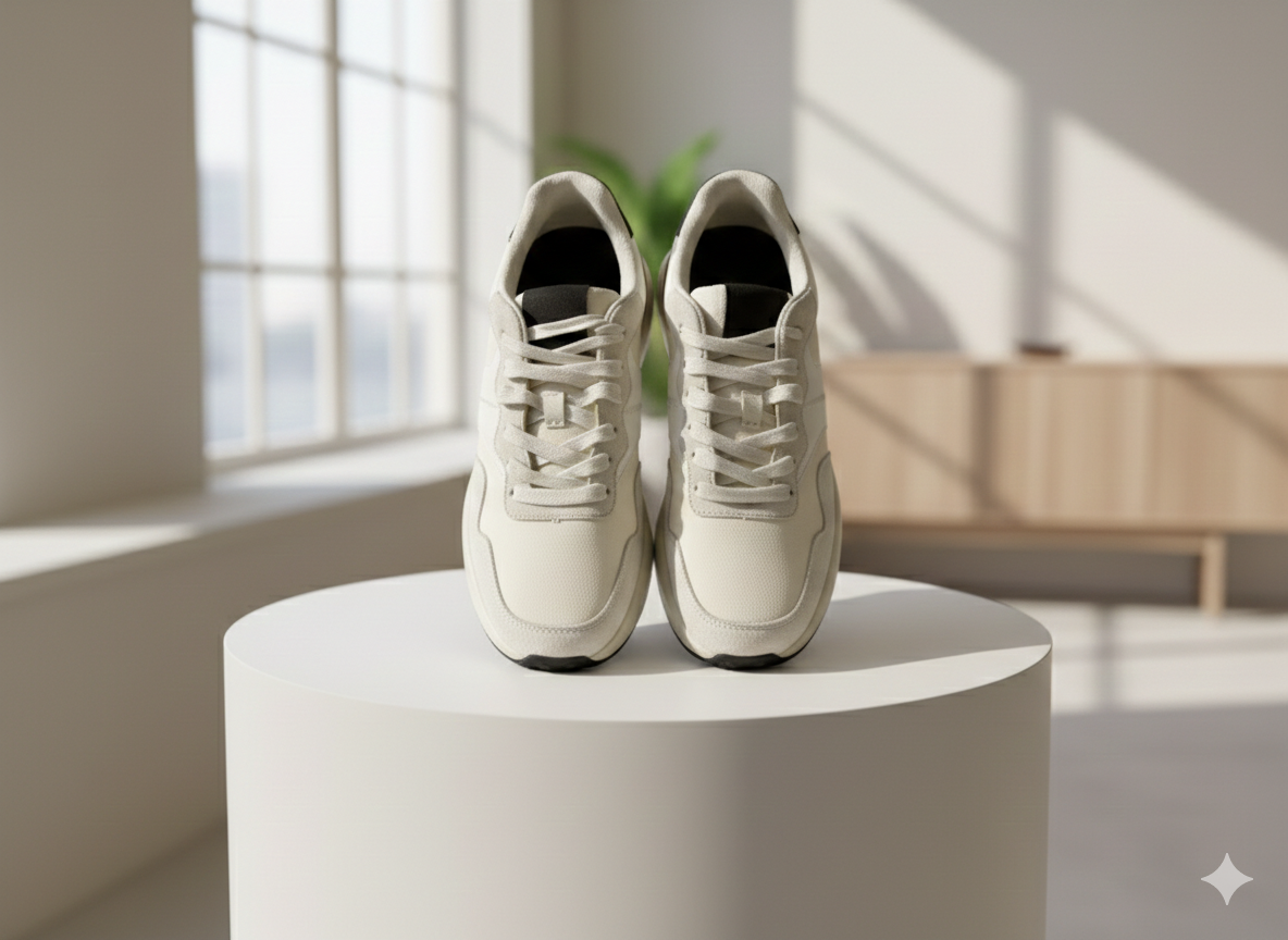 Lusso | Ivory Cloud Heritage Sneaker