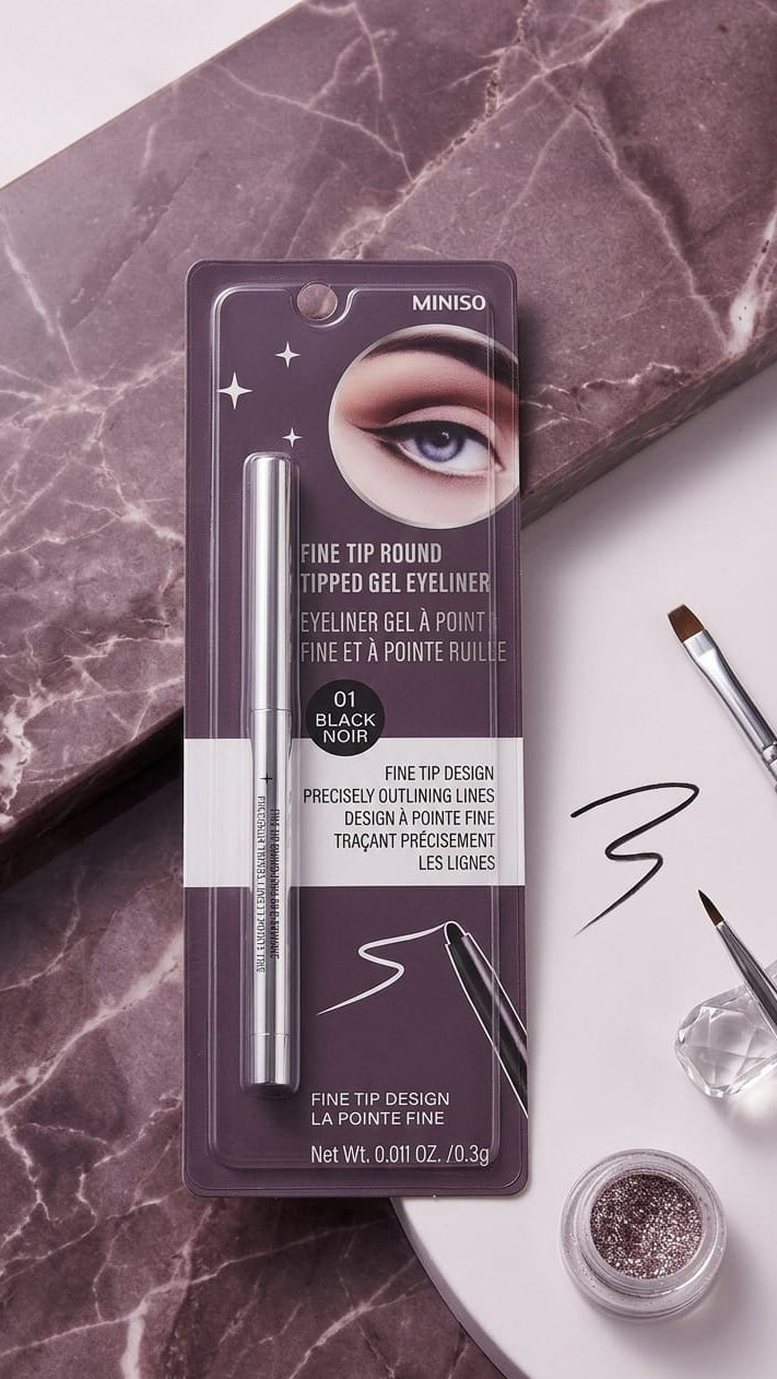 Miniso Fine Tip Round-Tipped Gel Eyeliner