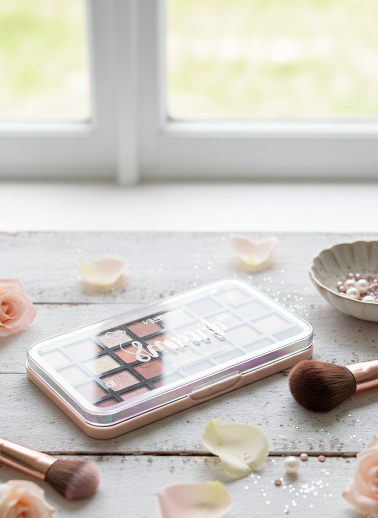 Pink & nude Eye shadows