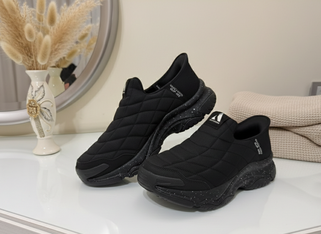 The Black Stealth Slip-On