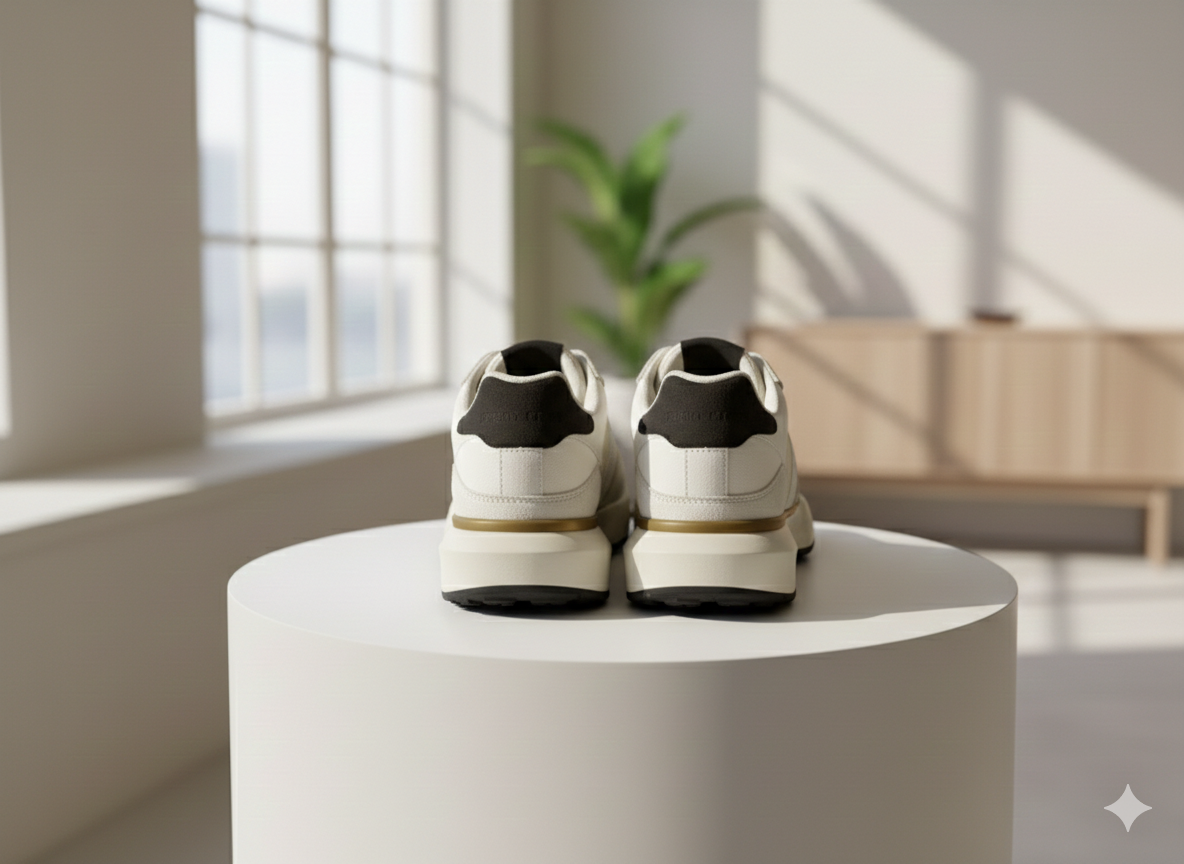 Lusso | Ivory Cloud Heritage Sneaker