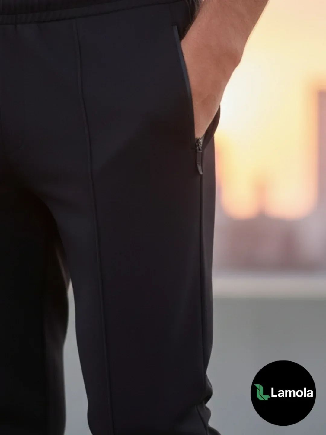 Slim-Fit Joggers – Sleek Black