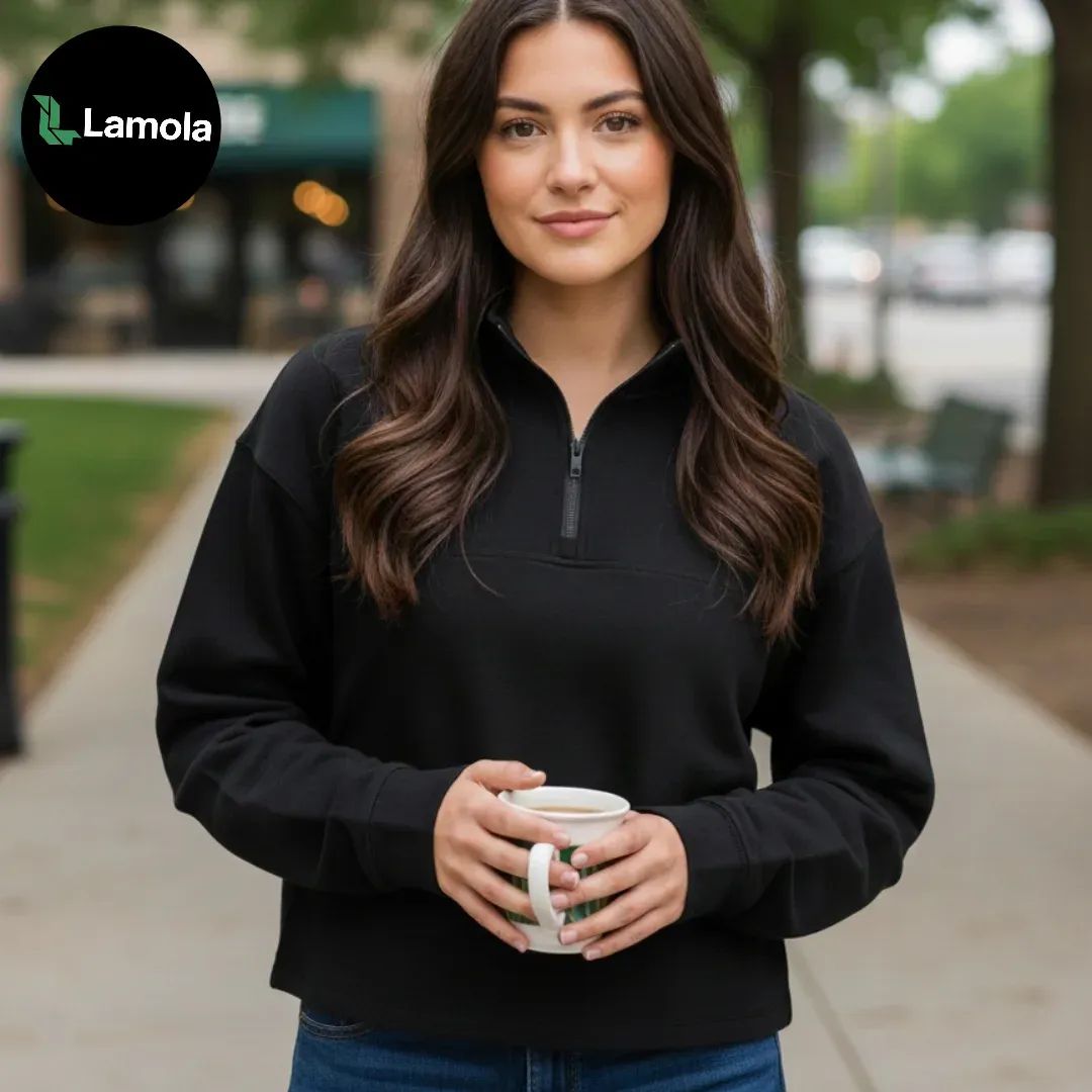 Essential Comfort Half-Zip Sweatshirt