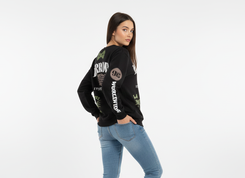 Urban Vibes Graphic Sweatshirt