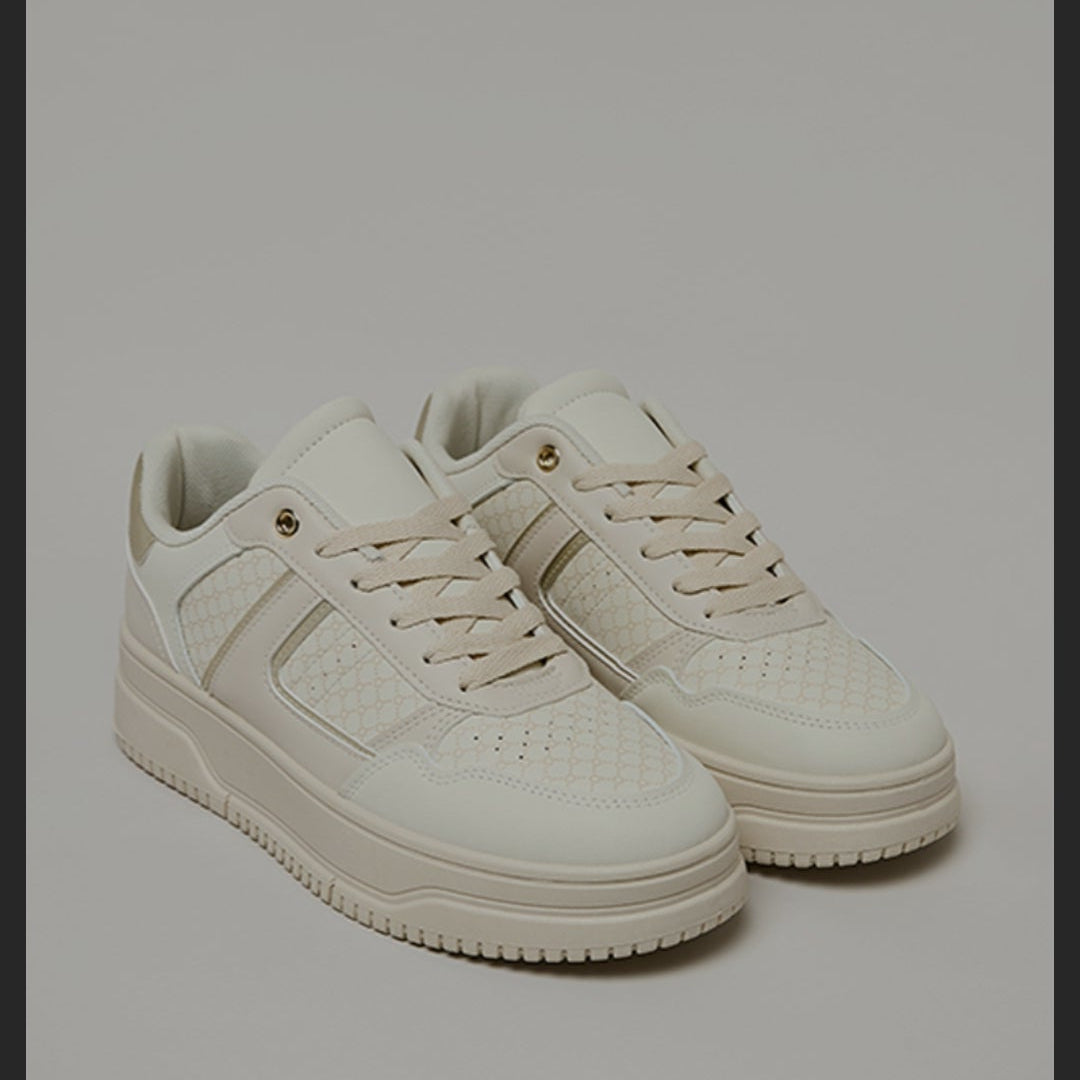 Patterned Platform Sneakers4